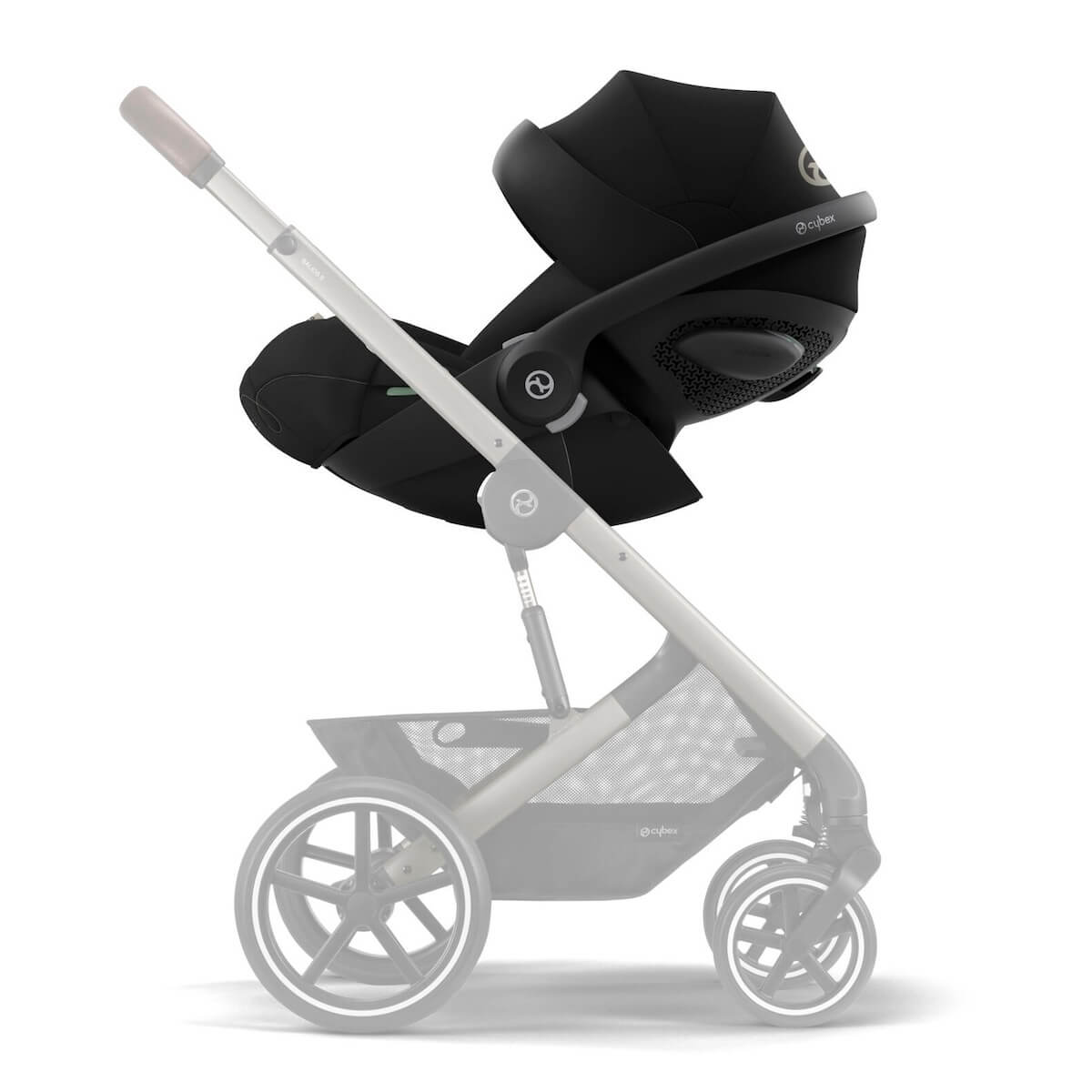 Siège auto bébé portable CLOUD G I-SIZE Cybex Moon Black