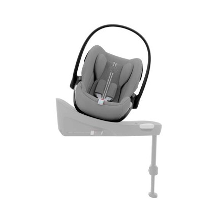 Siège auto bébé portable CLOUD G I-SIZE PLUS Cybex Stone grey mid grey