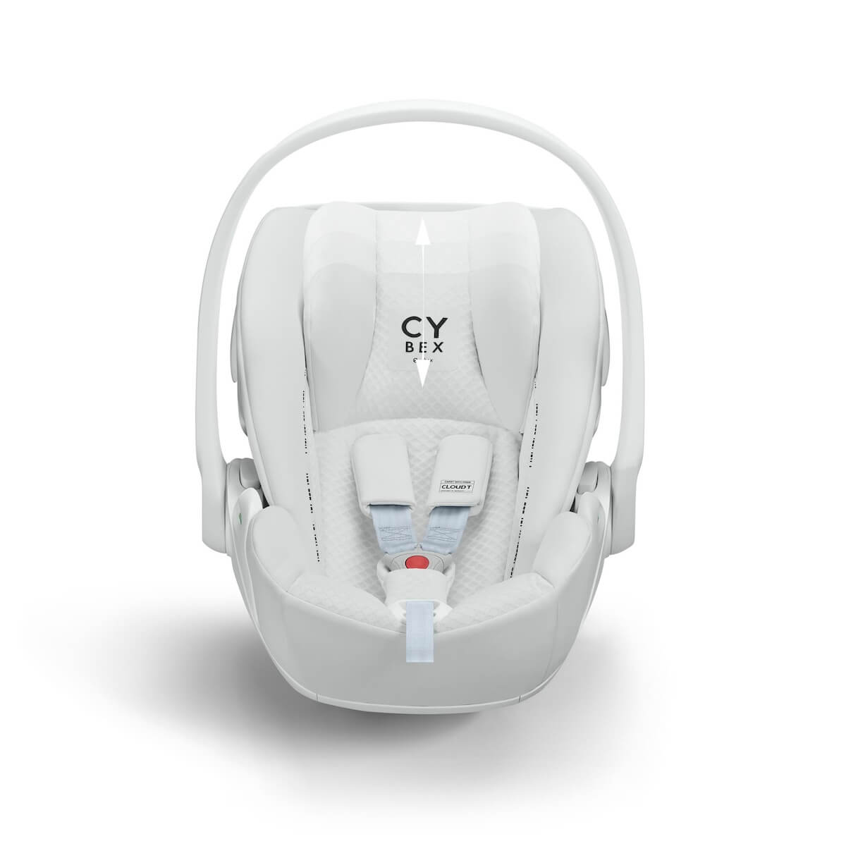Siège auto bébé portable CLOUD T Cybex Urban Mobility blanc