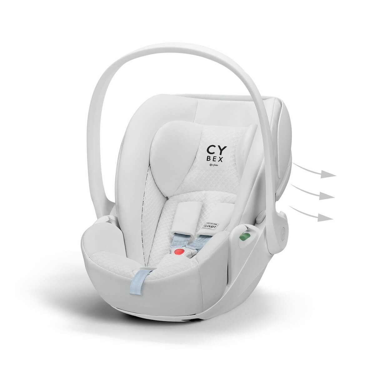 Siège auto bébé portable CLOUD T Cybex Urban Mobility blanc