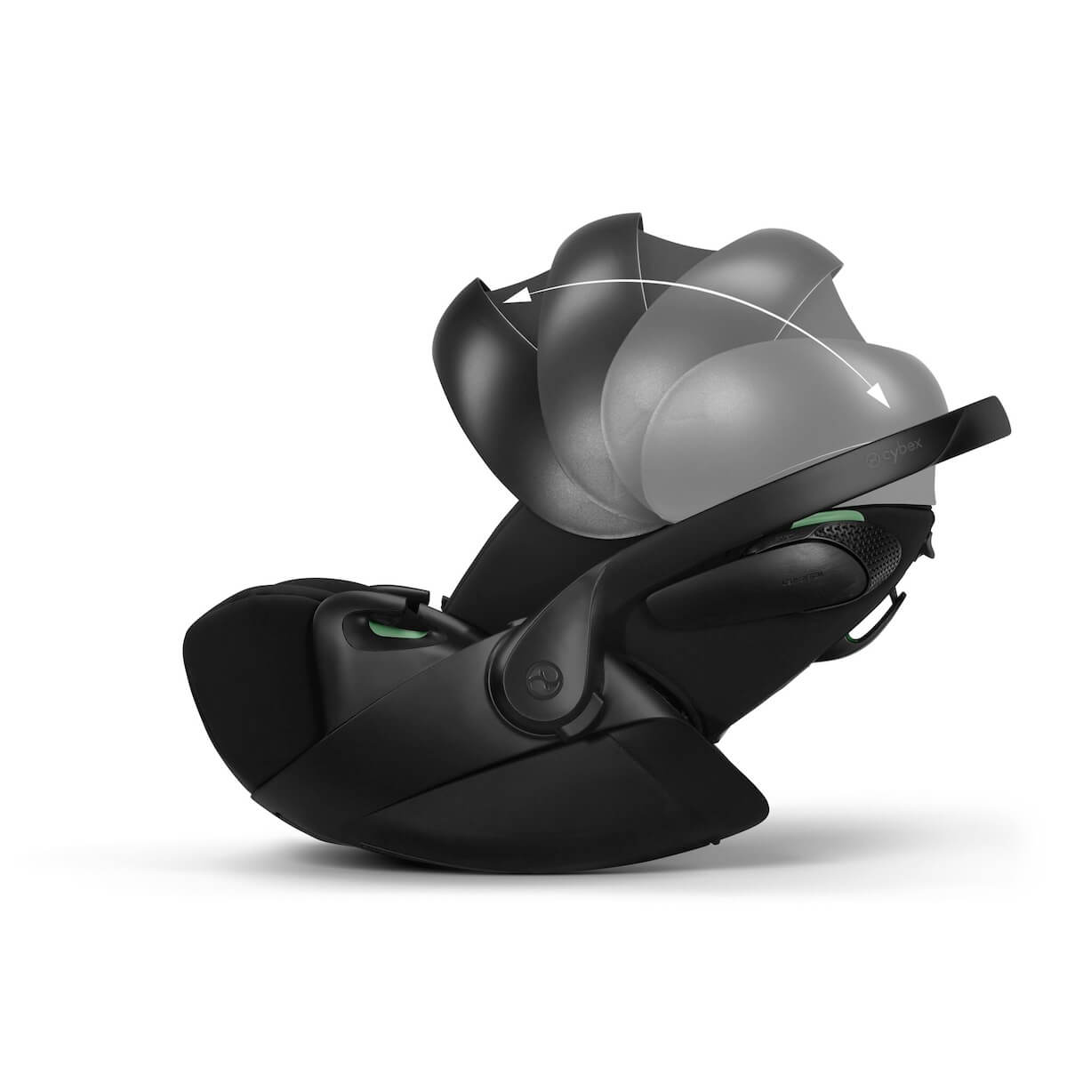 Siège auto bébé portable CLOUD T Cybex Urban Mobility noir