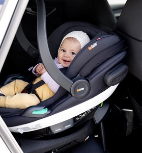 Siège auto bébé portable GO BEYOND Besafe black soft breeze