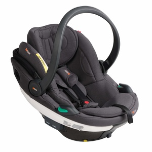 Siège auto bébé portable GO BEYOND Besafe dark grey mélange