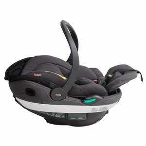 Siège auto bébé portable GO BEYOND Besafe dark grey mélange