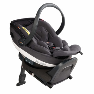 Siège auto bébé portable GO BEYOND Besafe dark grey mélange