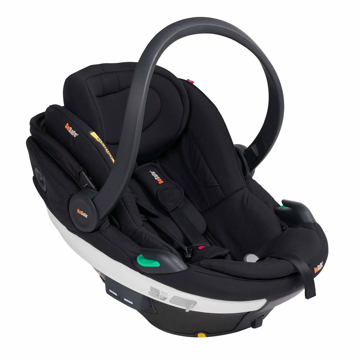 Siège auto bébé portable Go Beyond Besafe fresh black cab