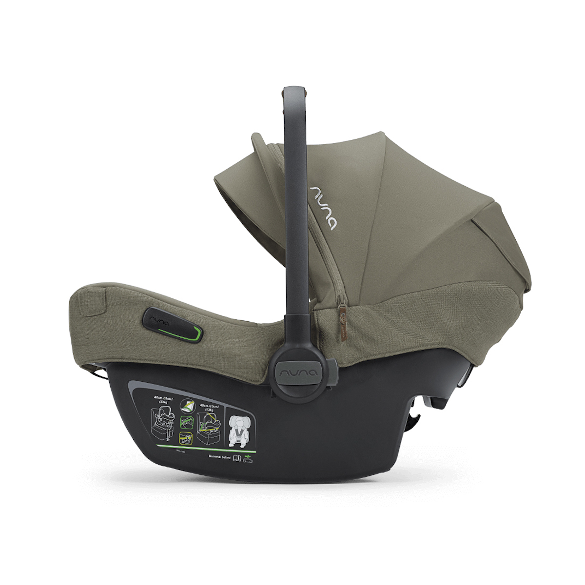 Siège auto bébé portable PIPA NEXT Nuna pine compatible