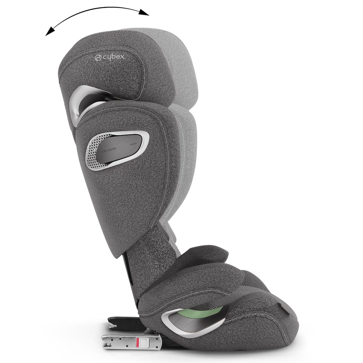 Siège auto de 3 ans à 12 ans SOLUTION T I-FIX PLUS Cybex Mirage Grey