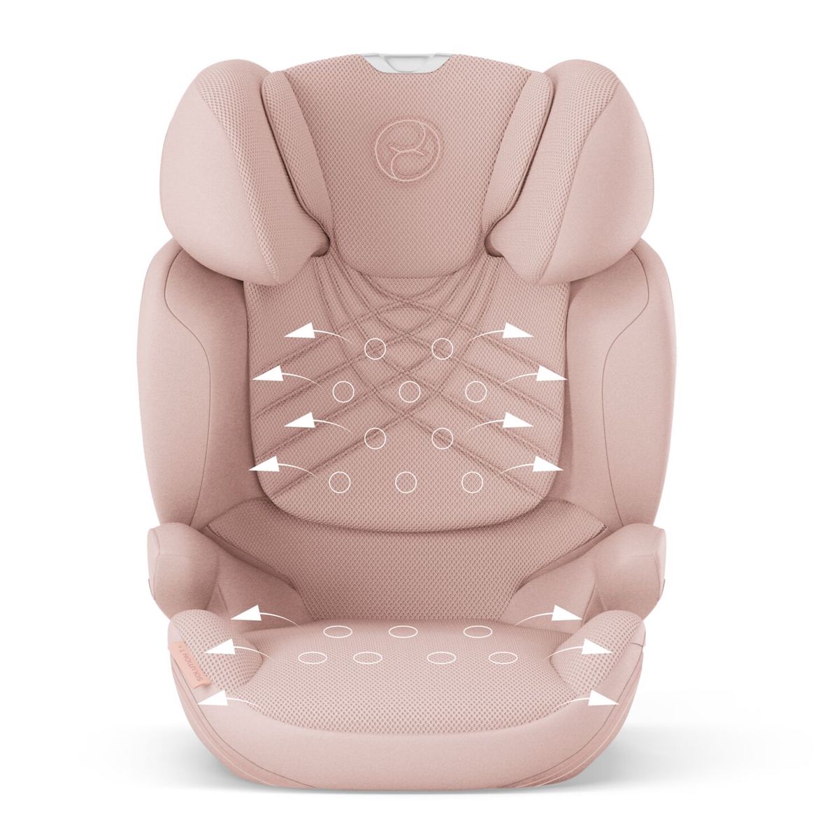 Siège Auto Rehausseur Enfant Sans Dossier – Pliable, Léger, Portable – Taille L (36x24x56 Cm) – Pour 6 Mois à 12 Ans