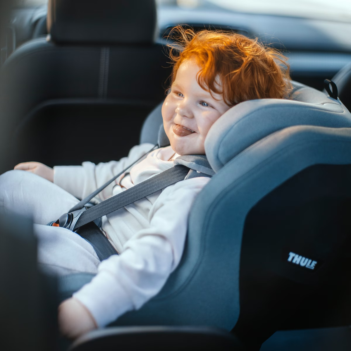 Siège auto de bébé à 4 ans ELM Thule Mid Blue