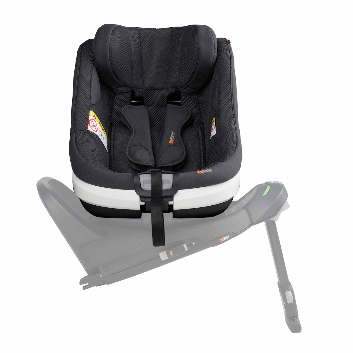 Siège auto de bébé à 5 ans Beyond 360 Besafe anthracite mesh