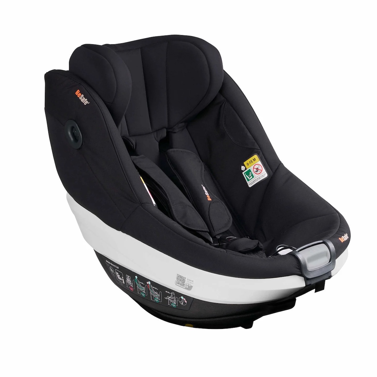 Siège auto de bébé à 5 ans Beyond 360 Besafe fresh black cab