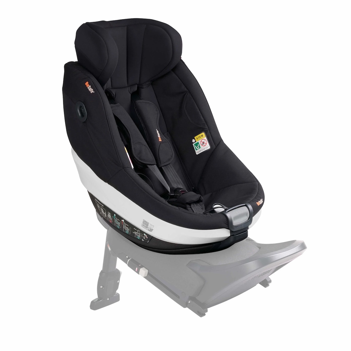 Siège auto de bébé à 5 ans Beyond 360 Besafe fresh black cab