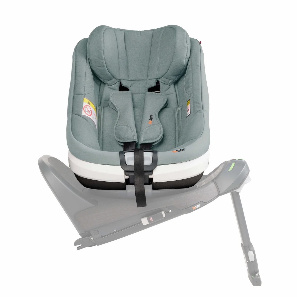 Siège auto de bébé à 5 ans Beyond 360 Besafe sea green mélange