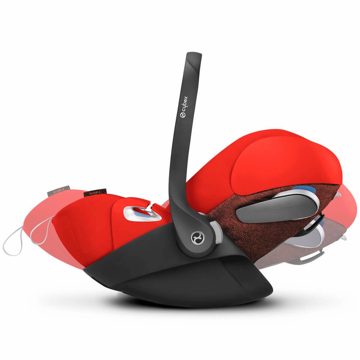 Siège auto gr0+ CLOUD Z I-SIZE Cybex Soho grey-mid grey