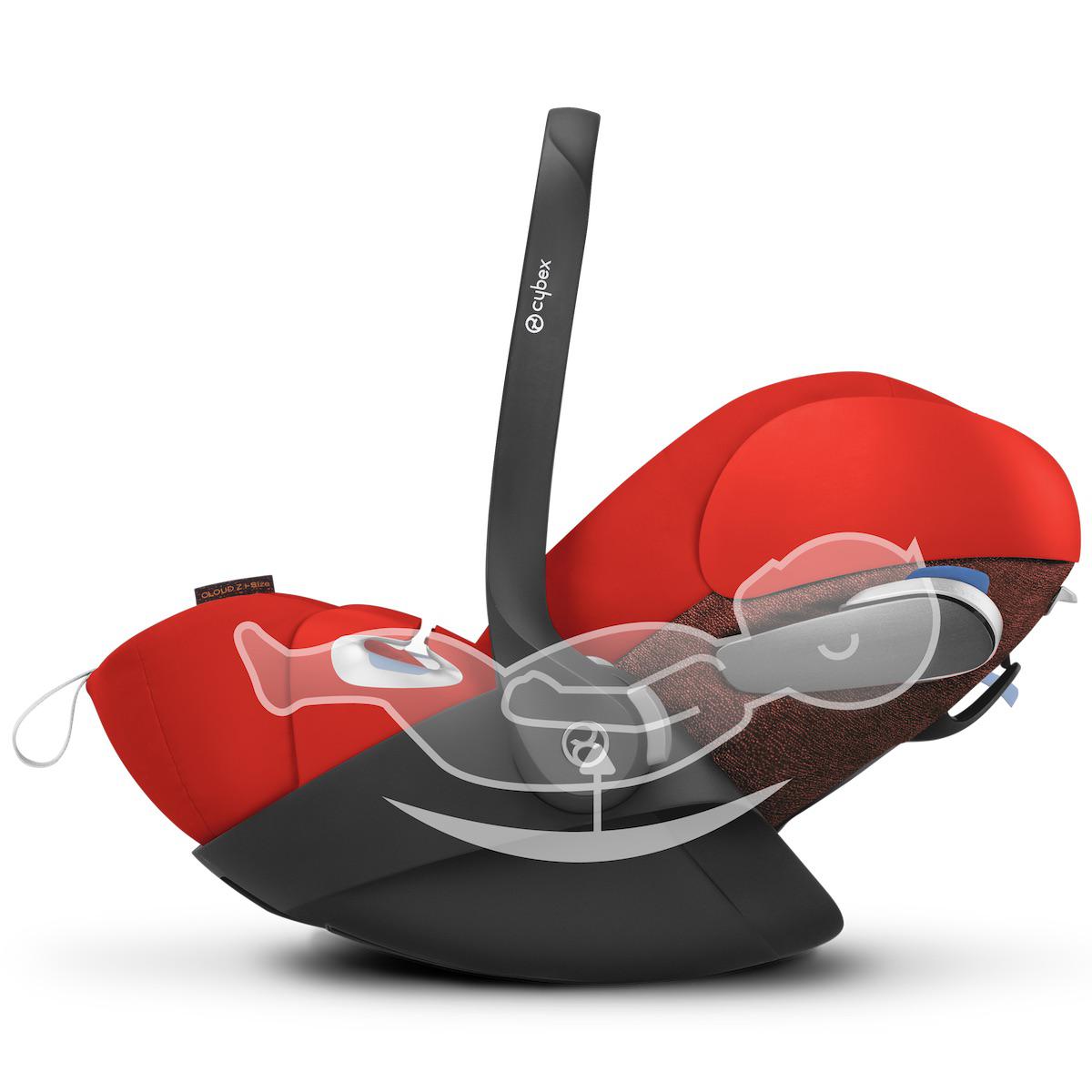 Siège auto gr0+ CLOUD Z I-SIZE PLUS Cybex deep black-black