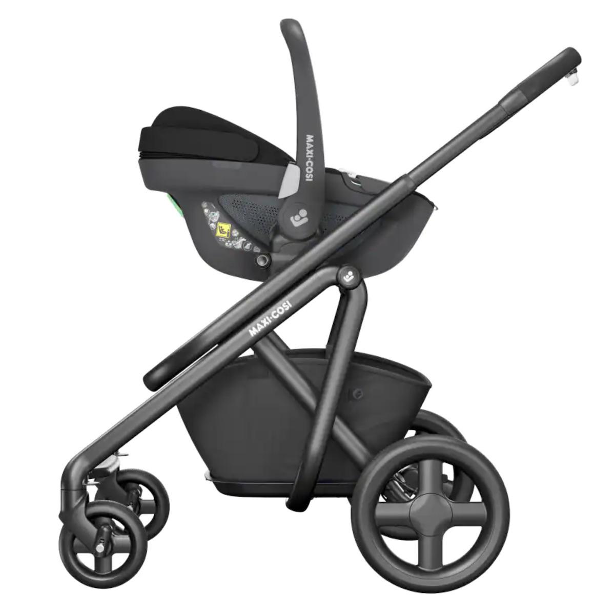 Siège auto gr0+ PEBBLE 360 Maxi-Cosi Essential black