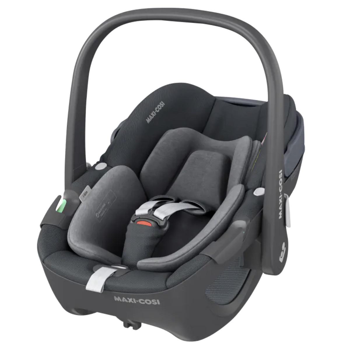 Siège auto gr0+ PEBBLE 360 Maxi-Cosi Essential Graphite