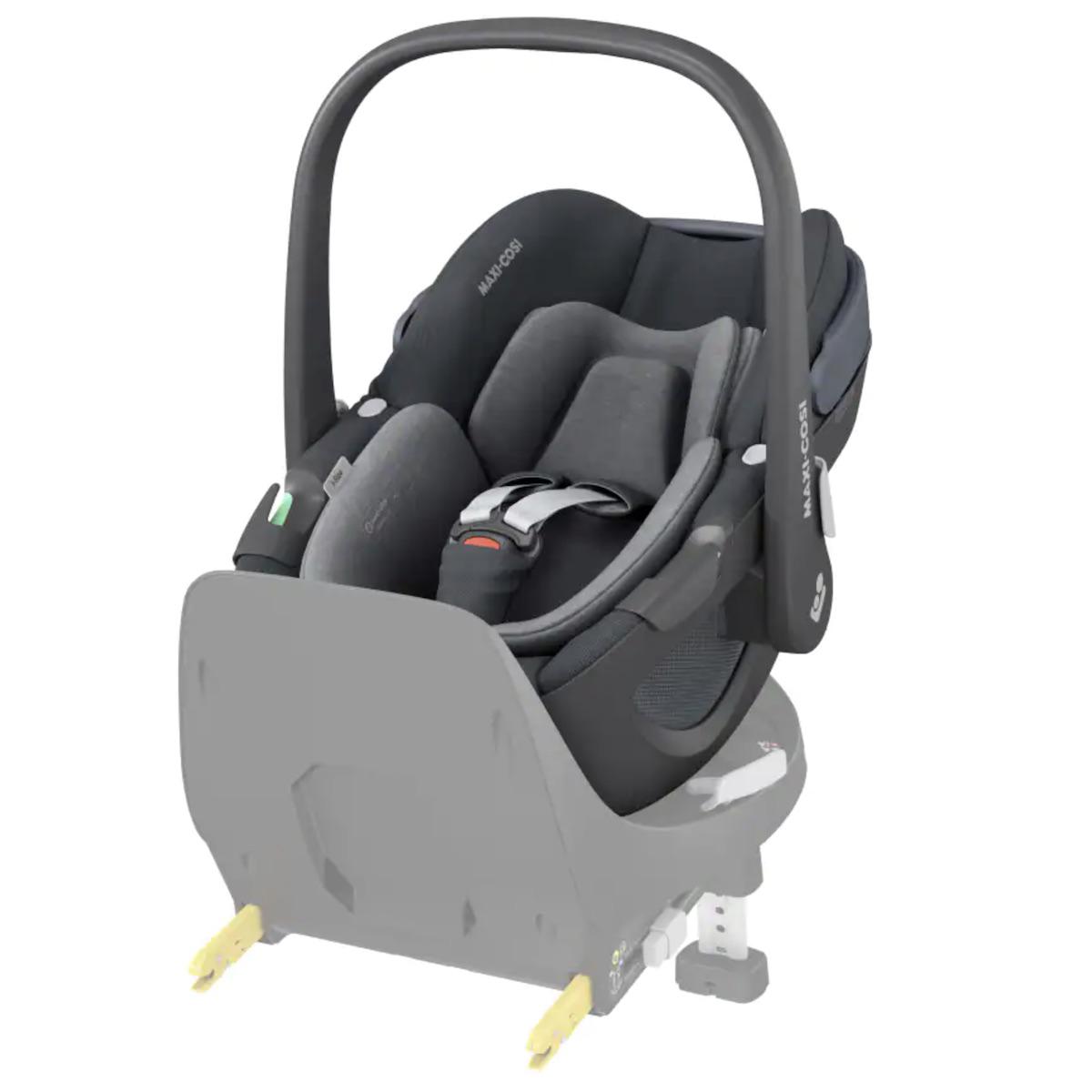 Siège auto gr0+ PEBBLE 360 Maxi-Cosi Essential Graphite