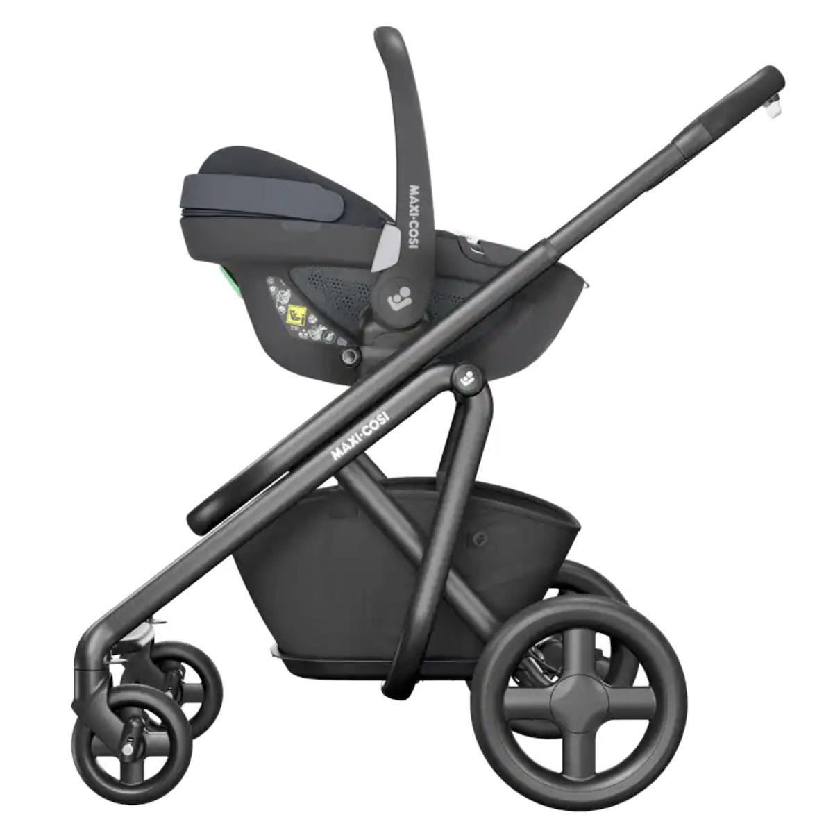 Siège auto gr0+ PEBBLE 360 Maxi-Cosi Essential Graphite