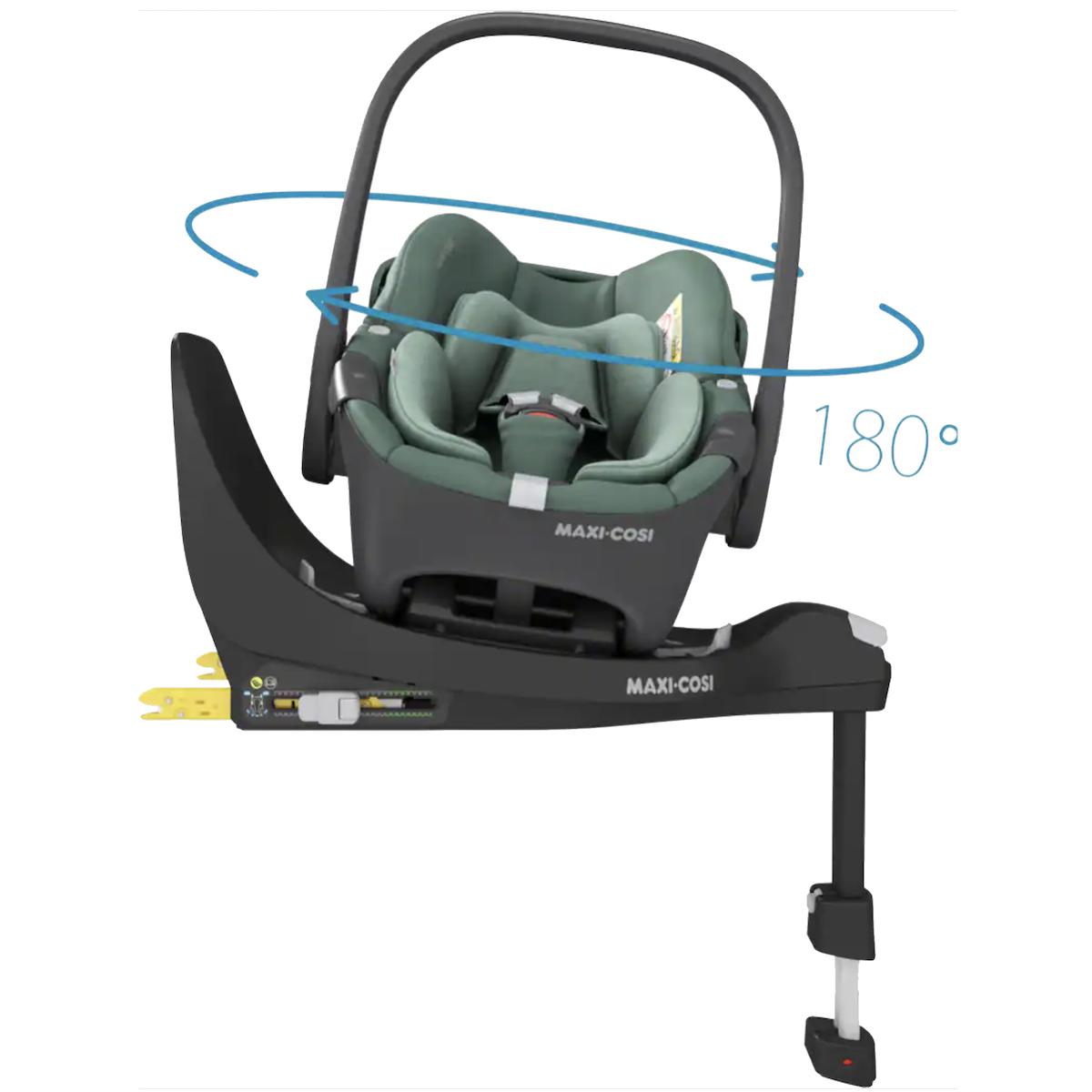 Siège auto gr0+ PEBBLE 360 Maxi-Cosi Essential green