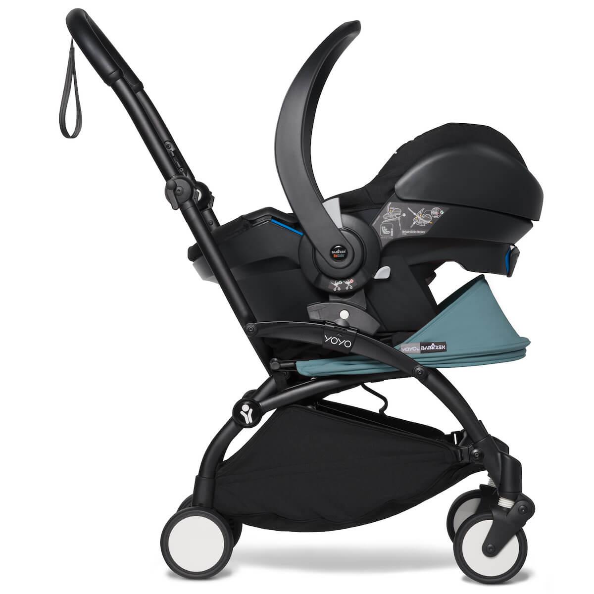Siège auto gr0/0+ YOYO IZI GO MODULAR by BeSafe Babyzen noir