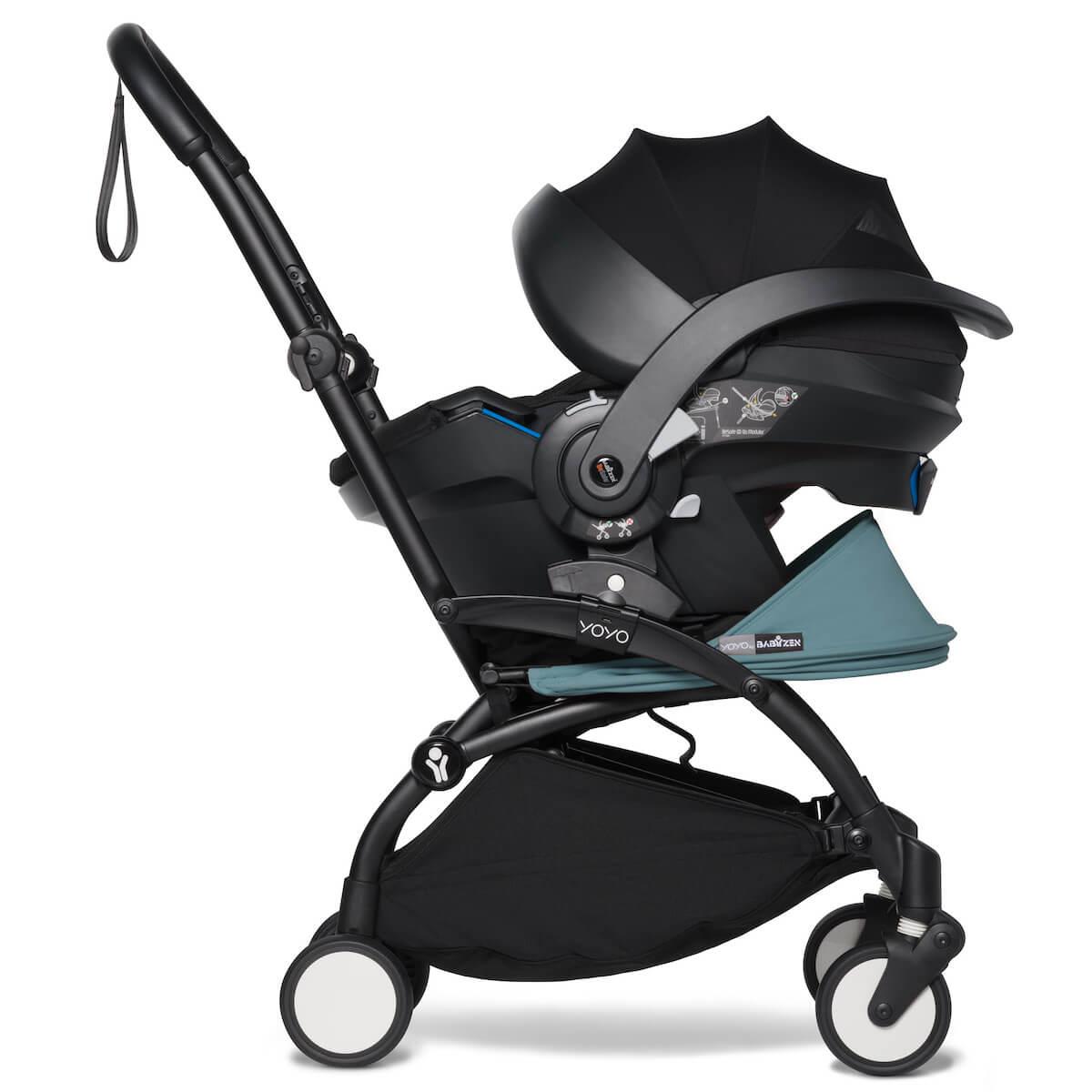 Siège auto gr0/0+ YOYO IZI GO MODULAR by BeSafe Babyzen noir