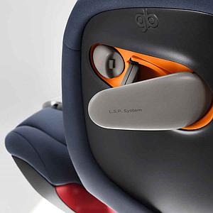 Siège auto gr1/2/3 EVERNA-FIX GB london grey-light grey 