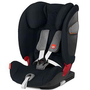 Siège auto gr1/2/3 EVERNA-FIX GB velvet black-black 