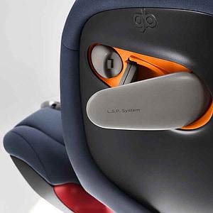 Siège auto gr1/2/3 EVERNA-FIX GB velvet black-black 