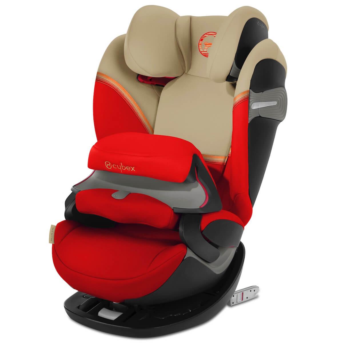 Siège auto gr1/2/3 PALLAS S-FIX Cybex Autumn Gold-burnt red