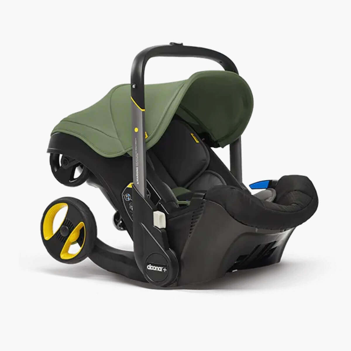 Siège-auto-poussette de bébé à 15 mois Doona i Desert green