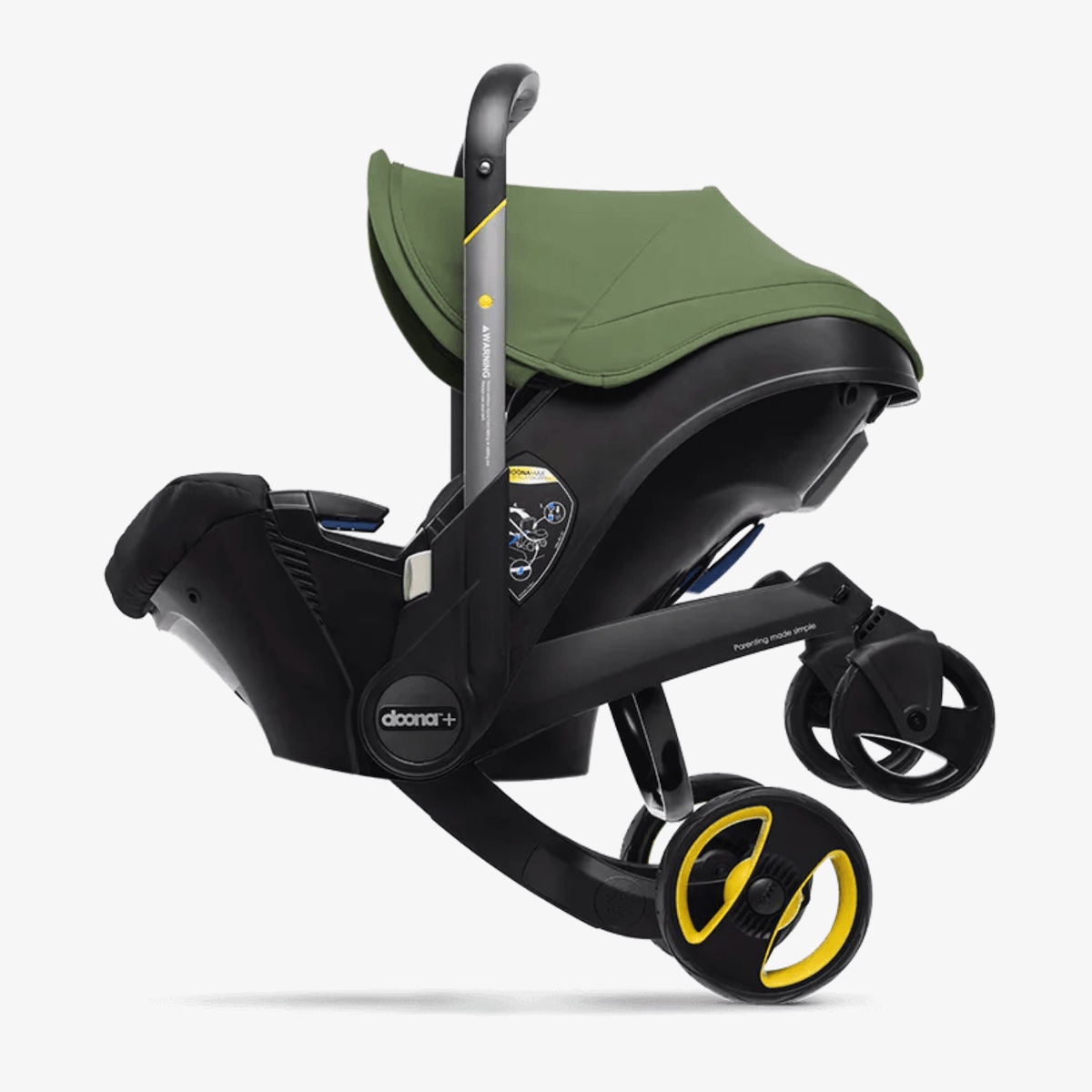 Siège-auto-poussette de bébé à 15 mois Doona i Desert green