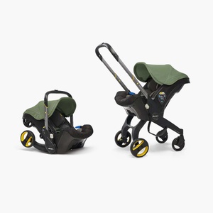 Siège-auto-poussette de bébé à 15 mois Doona i Desert green