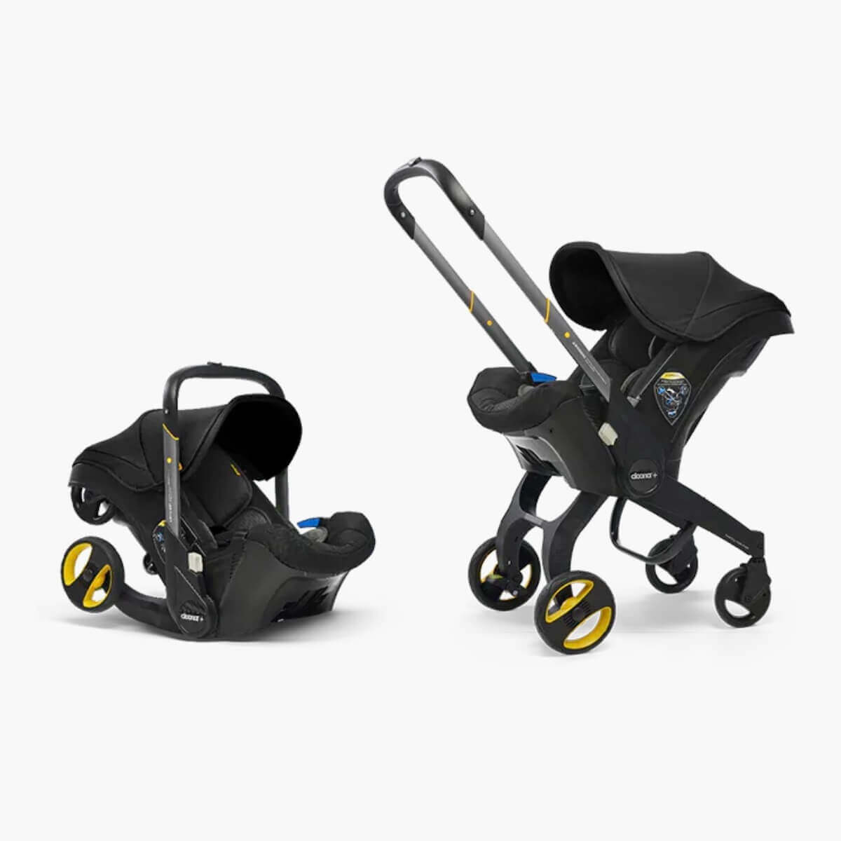 Siège-auto-poussette de bébé à 15 mois Doona Nitro black
