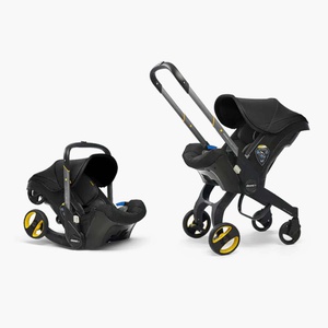 Siège-auto-poussette de bébé à 15 mois Doona Nitro black
