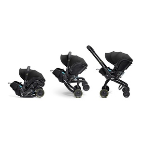 Siège-auto-poussette de bébé à 15 mois Doona X nitro black