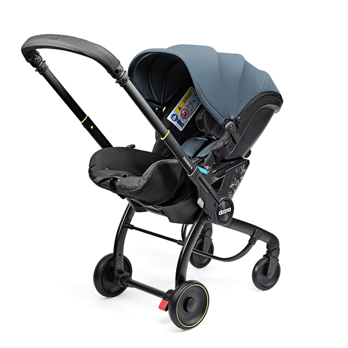Siège-auto-poussette de bébé à 15 mois Doona X ocean blue