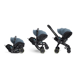 Siège-auto-poussette de bébé à 15 mois Doona X ocean blue