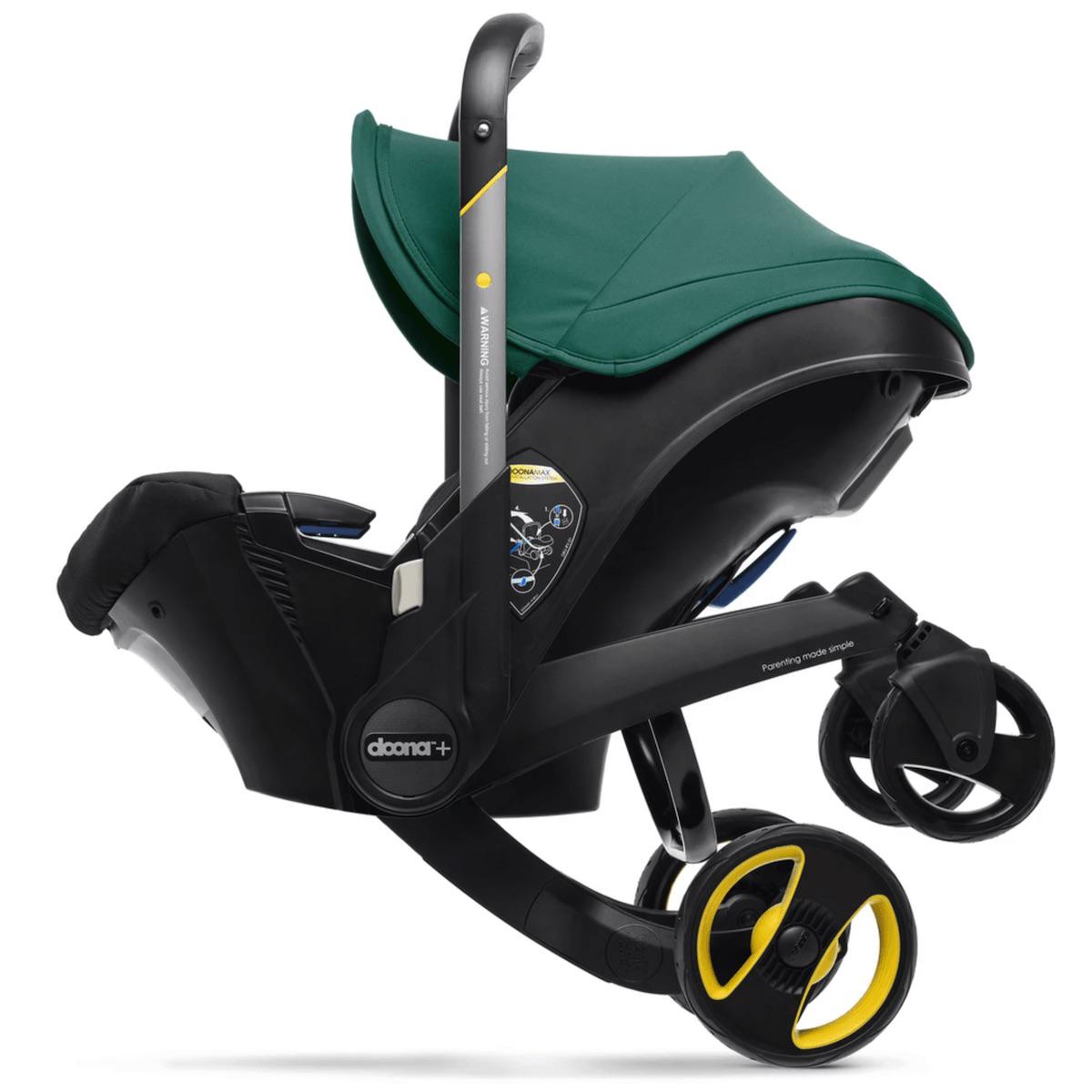 Siègeautopoussette gr0+ Doona Racing Green Abitare Kids