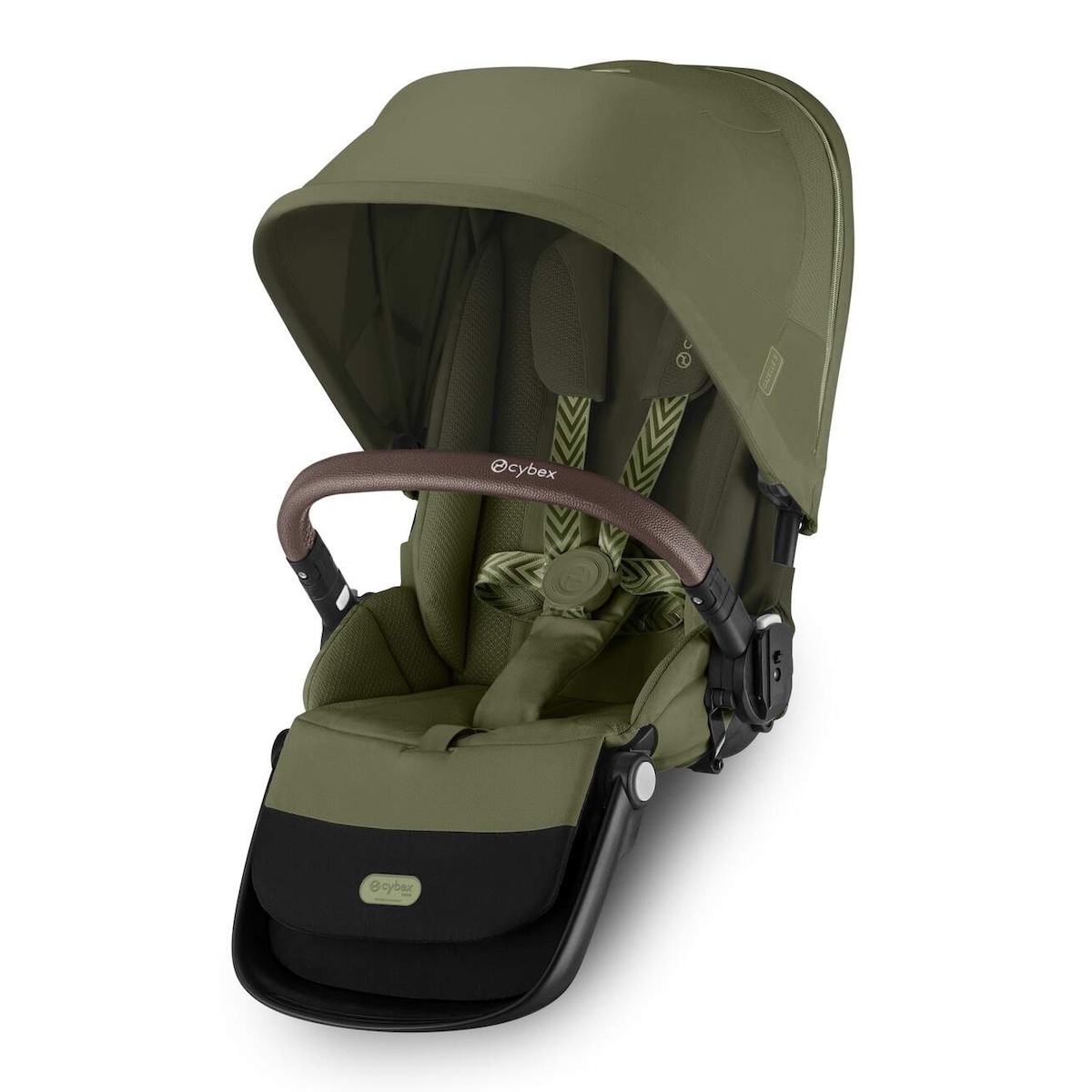 Siège supplémentaire GAZELLE S Cybex Taupe Moss green