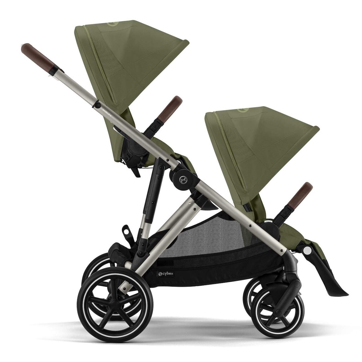 Siège supplémentaire GAZELLE S Cybex Taupe Moss green