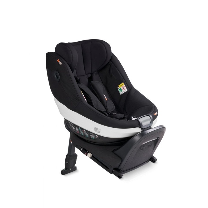 Silla auto Beyond 360º (asiento & base) Besafe black cab