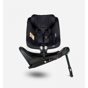 Silla auto Beyond 360º (asiento & base) Besafe black soft breeze