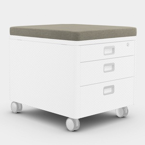 Sitzkissen PAD TREND Moll Khaki für Cubic und Pro