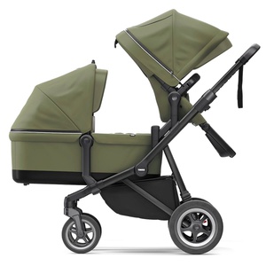 Sleek Soft Green on Black incl. Bassinet Thule 