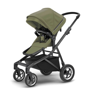 Sleek Soft Green on Black incl. Bassinet Thule 