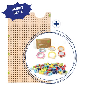 Smart Set 4 Plaque de base & Miroir & Plugs de jeu Plug it