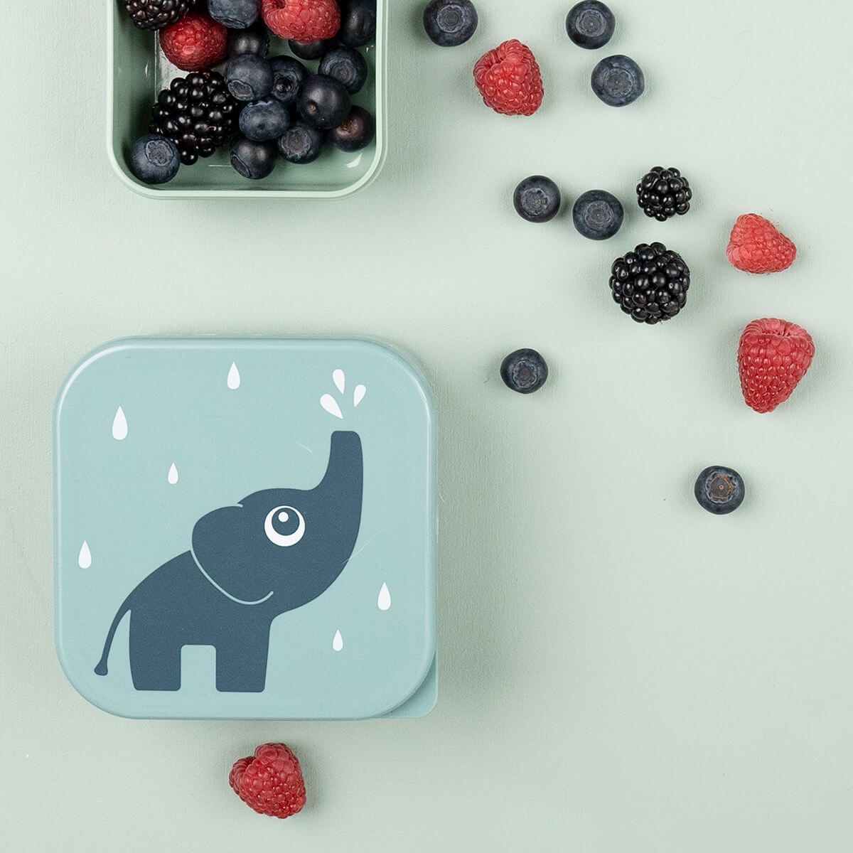 Snack box set 3 pcs DEER FRIENDS Done by Deer Blue Mix