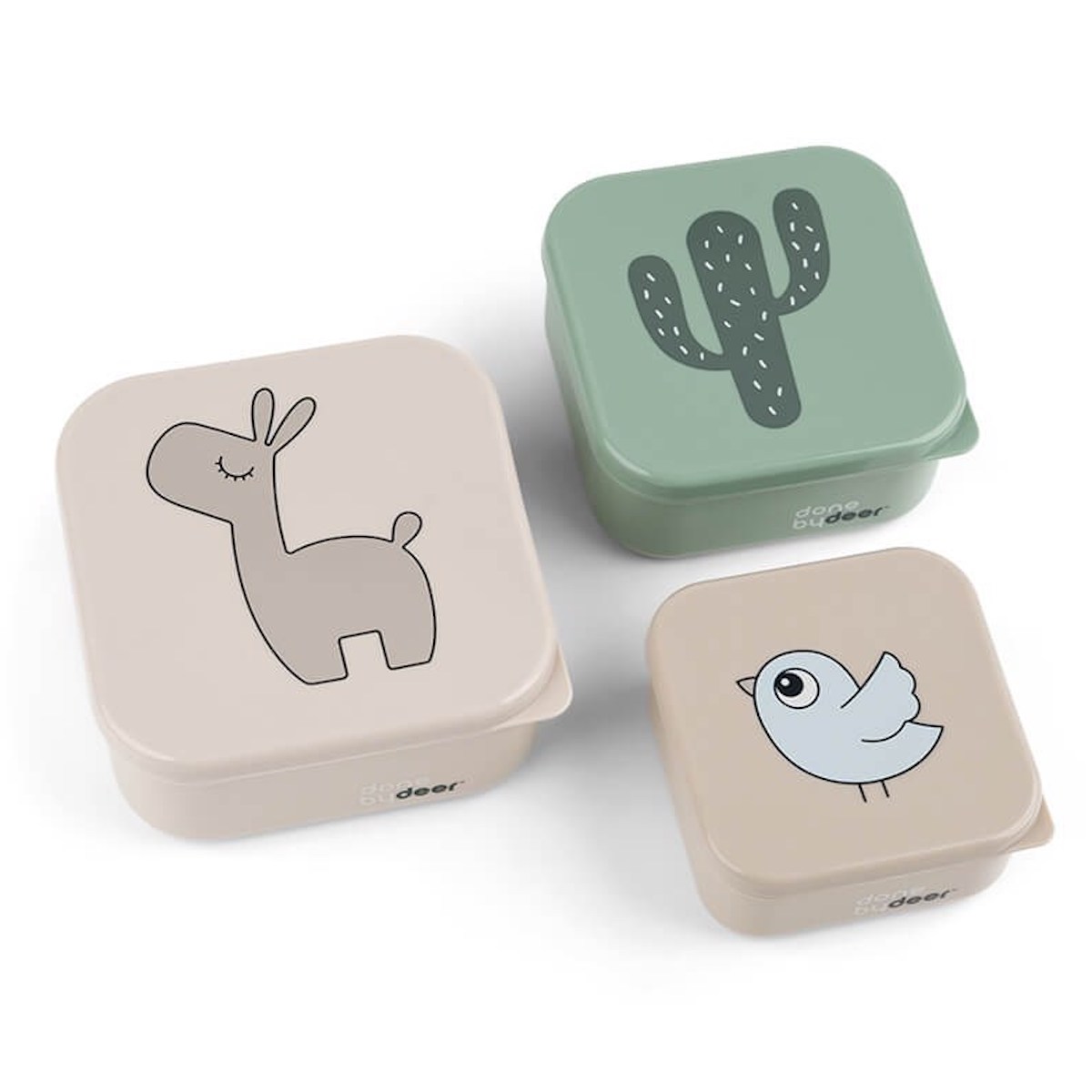 Snack box set 3 pcs LALEE Done by Deer Sand mix